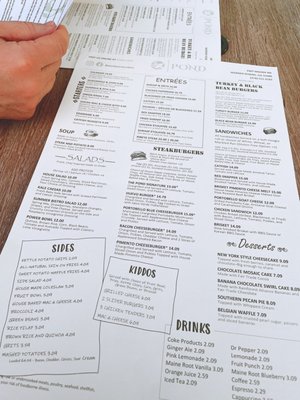 Menu photo 8 Pond Warner Robins, GA Menu photo 8 Pond Warner Robins, GA