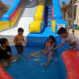 Water slide from Arizona jolly jumpers. Water slide from Arizona jolly jumpers.