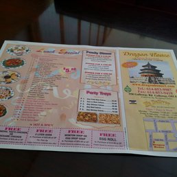 Lunch specials and address with phone number