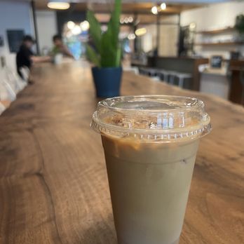 Stoble Coffee - Honey lavender iced latte - Coffee & Tea Near Me - Chico, California