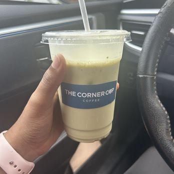 The Corner Cup Coffee - Matcha latte with oatmilk - Coffee & Tea Near Me - Decatur, Georgia