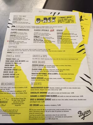 Menu photo 3 Byron Manchester, XGM