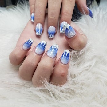 Perfect Nails Design - Christmas nails (teenager) - Nail Salons Near Me - Vinton, Virginia Perfect Nails Design - Christmas nails (teenager) - Nail Salons Near Me - Vinton, Virginia