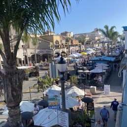 Great view of the street fair every Tuesday Great view of the street fair every Tuesday