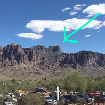 Siphon Draw Trail inc. Flatiron, Superstition Mountain - That is flatiron - Hiking Near Me - Apache Junction, Arizona