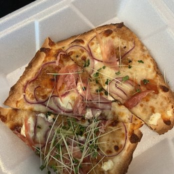 Black Butterfly - Flatbread with prosciutto - Coffee & Tea Near Me - New Smyrna Beach, Florida