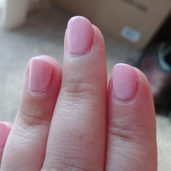 Four Seasons Nails - Three days after gel manicure. You can tell every area that was missed. - Nail Salons Near Me - Redlands, California Four Seasons Nails - Three days after gel manicure. You can tell every area that was missed. - Nail Salons Near Me - Redlands, California