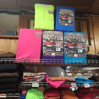 O'brien Country Store - a variety of t - shirts - Grocery Near Me - O Brien, Oregon