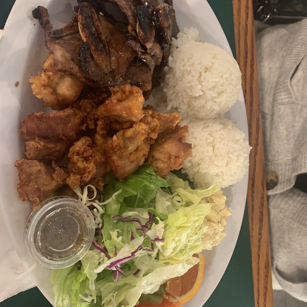 Ladybug Café - Kalbi and ladybug chicken combo - Japanese Near Me - Gardena, California Ladybug Café - Kalbi and ladybug chicken combo - Japanese Near Me - Gardena, California
