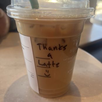 Starbucks - My free talliced coffee! - Coffee & Tea Near Me - Nashville, Tennessee