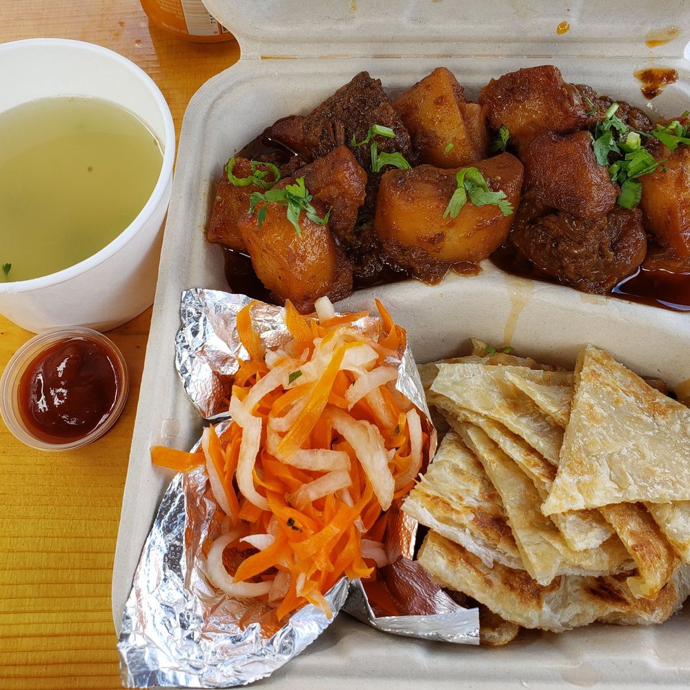 Burmese Delight - Beef and potato curry - Food Trucks Near Me - Portland, Oregon
