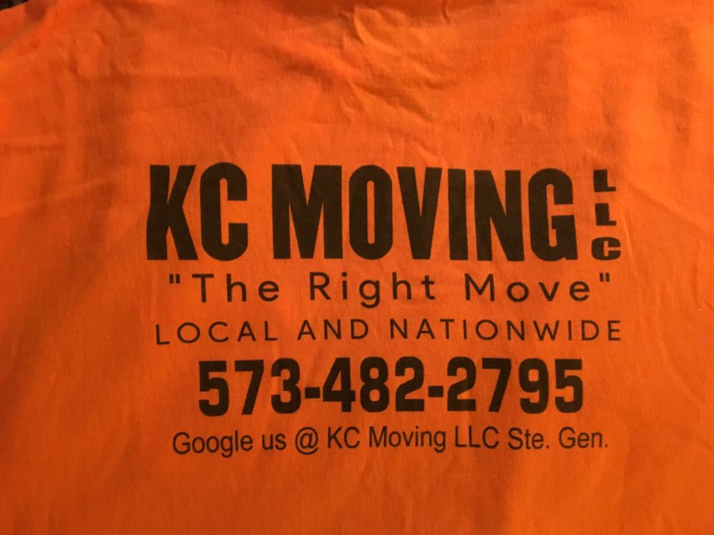 KC MOVING Updated August 2024 Sainte Genevieve, Missouri Movers Phone Number Yelp