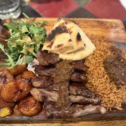 Jollof Rice Platter