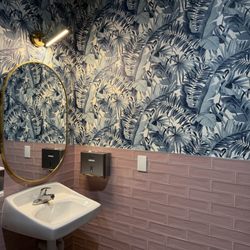 Popping Yolk Cafe - Women's restroom was clean and pleasant, big plus!