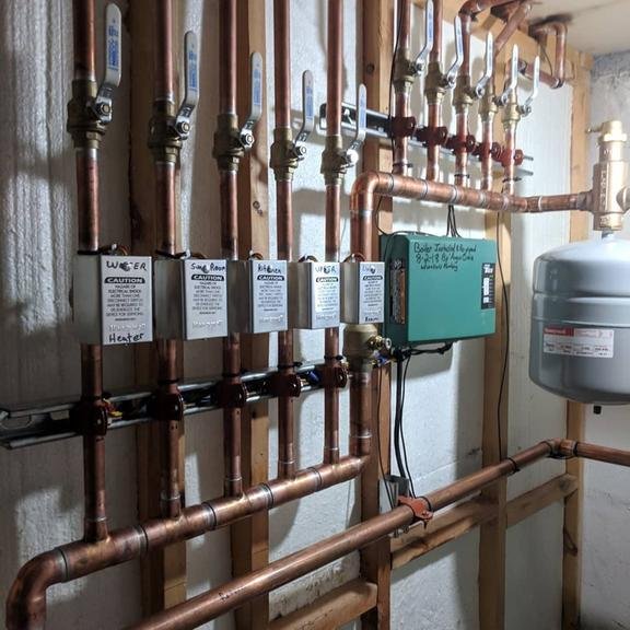 Slide of Waller's Plumbing and Heating