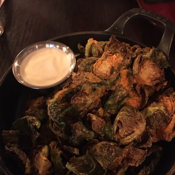 Mill House Brewing Company - Buffalo Fried Brussel Sprouts served with a blue cheese aioli - delicious - Breweries Near Me - Poughkeepsie, New York Mill House Brewing Company - Buffalo Fried Brussel Sprouts served with a blue cheese aioli - delicious - Breweries Near Me - Poughkeepsie, New York