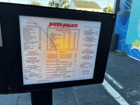 Menu photo 2 Pizza Palace Knoxville, TN