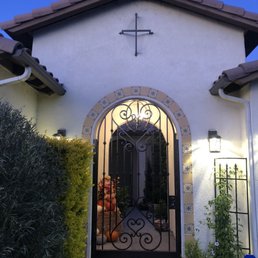 Front gate entryway Front gate entryway