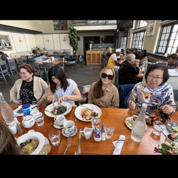 Broadway Grill - All enjoying eating the fine food - American Near Me - Burlingame, California Broadway Grill - All enjoying eating the fine food - American Near Me - Burlingame, California