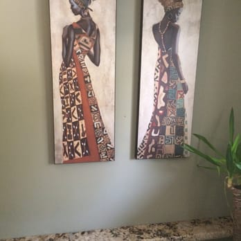 Tiles Warehouse - Beautiful granite shelf pulling the colors from the room and the paintings - Flooring Near Me - Concord, California