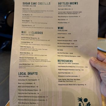 Mahi’ai Table - Menu - 7/25/26 - Cocktail Bars Near Me - Kapolei, Hawaii Mahi’ai Table - Menu - 7/25/26 - Cocktail Bars Near Me - Kapolei, Hawaii