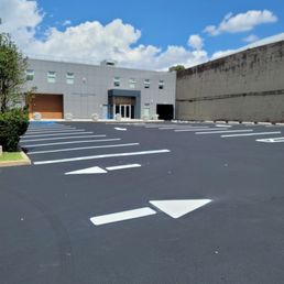 Exterior outside entrance of Prime Sealcoating & Striping Exterior outside entrance of Prime Sealcoating & Striping