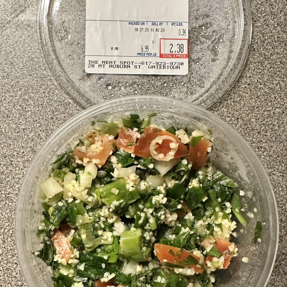 Meat Spot - Tabouleh - Delis Near Me - Watertown, Massachusetts Meat Spot - Tabouleh - Delis Near Me - Watertown, Massachusetts