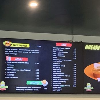 Carmelo’s Tacos - Menu includes burrito bowls - Mexican Near Me - Seattle, Washington