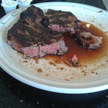 Mitchell's Restaurant - The burnt steak we got after it was taken back and cooked some more, closer to medium, the outside of the steak was burnt and bitter . - American Near Me - Valley Stream, New York Mitchell's Restaurant - The burnt steak we got after it was taken back and cooked some more, closer to medium, the outside of the steak was burnt and bitter . - American Near Me - Valley Stream, New York