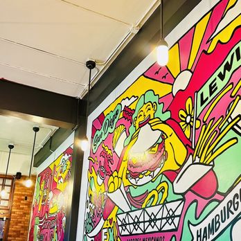The Food Box - Mural wall - Burgers Near Me - San Diego, California