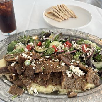 Red Onion Organic - Gyro Platter -- TWO FEET WIDE - Mediterranean Near Me - Destin, Florida Red Onion Organic - Gyro Platter -- TWO FEET WIDE - Mediterranean Near Me - Destin, Florida