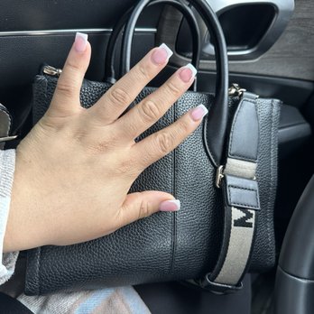 LG Nails & Spa - Pink powder is darker lol and the white and the length are so off I just can't - Nail Salons Near Me - Cypress, California LG Nails & Spa - Pink powder is darker lol and the white and the length are so off I just can't - Nail Salons Near Me - Cypress, California