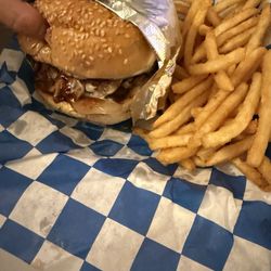 The Burger Plus - 5" Beef Burger & Fries