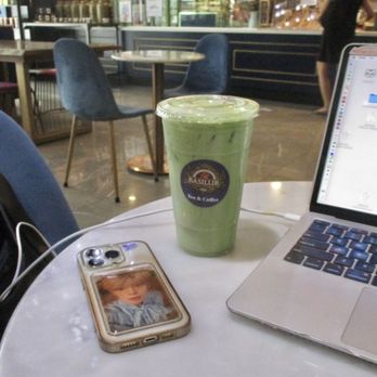 Basilur - large iced matcha latte - Coffee & Tea Near Me - Buena Park, California Basilur - large iced matcha latte - Coffee & Tea Near Me - Buena Park, California