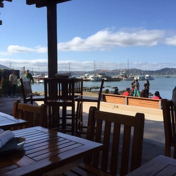 Bar Bocce - View from our table.  Only one bocce ball court though... - Pizza Near Me - Sausalito, California