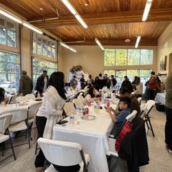 William C Warren building - Large interior entertainment space, capacity 72 people.