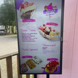 Ohana Ice Cream Shop - Menu