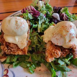 Fried Chicken Benedict Fried Chicken Benedict