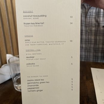 Little Water - Menu desserts - New American Near Me - Philadelphia, Pennsylvania Little Water - Menu desserts - New American Near Me - Philadelphia, Pennsylvania