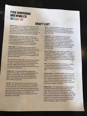 Five Boroughs Brewing Co. by null