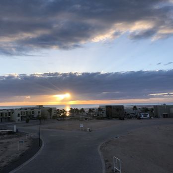 Laguna Shores Resort - Lovely view of the sunset from my room - Resorts Near Me - Sonora, SON