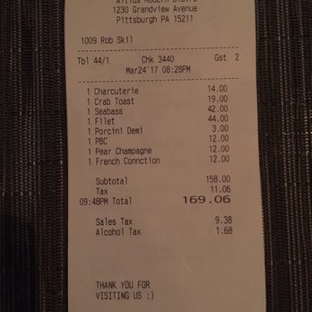 Altius - Fair prices! - New American Near Me - Pittsburgh, Pennsylvania