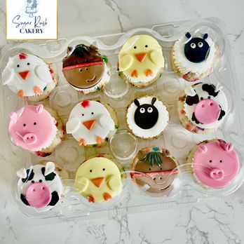 Sugar Rush Cakery - Farm animal custom cupcakes - Cupcakes Near Me