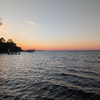 North Beach Social - View from dock - Seafood Near Me - Santa Rosa Beach, Florida North Beach Social - View from dock - Seafood Near Me - Santa Rosa Beach, Florida