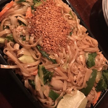 Thai Basil - Veggie pad Thai- GREAT! Nice assortment of veggies, great spices. Def recommend - Thai Near Me - Lindenhurst, New York