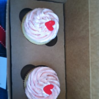 A Cupcake Co - Strawberries & Cream. Valentines Day themed cupcakes - Desserts Near Me