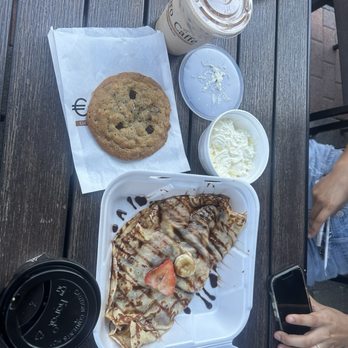 Euro Caffe - Greek Goddess Crepe - Coffee & Tea Near Me - Santa Ana, California Euro Caffe - Greek Goddess Crepe - Coffee & Tea Near Me - Santa Ana, California