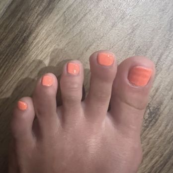 Nails Time Spa - Left pedi - Nail Salons Near Me - La Mesa, California