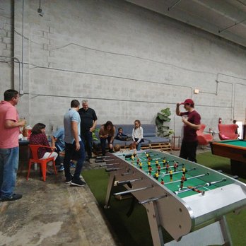 Tripping Animals Brewing - Foosball and pool table. This place has it all. - Breweries Near Me - Doral, Florida