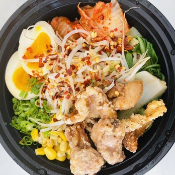 Slurping Turtle - Duck Fat Fried Chicken (DFFC) Spicy Ramen - Sushi Bars Near Me - Columbus, Ohio